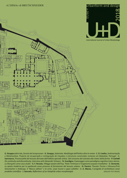 Paperback U+d Urbanform and Design N. 09/10 2018: International Journal on Urban Morphology Book