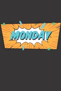 Paperback Monday: Blank Lined Journal to Write in For Work or Office Funny Notebooks for Adults Book