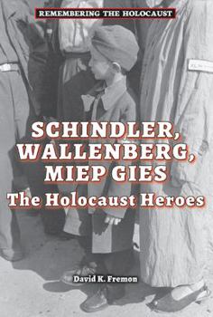 Library Binding Schindler, Wallenberg, Miep Gies: The Holocaust Heroes Book