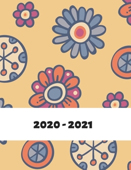 Paperback 2020-2021: Monthly Planner 2020-2021 Book