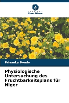 Paperback Physiologische Untersuchung des Fruchtbarkeitsplans für Niger [German] Book