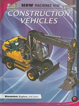 Library Binding Construction Vehicles Book