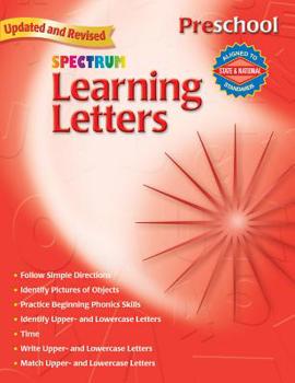 Paperback Learning Letters, Grade Preschool Book