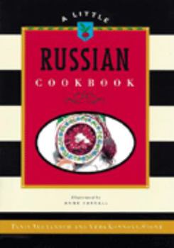 Hardcover Little Russian Cookbook 90 Book