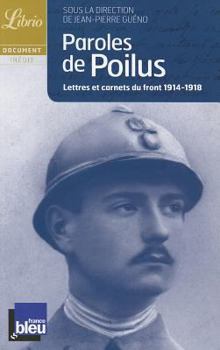 Paperback Paroles de Poilus [French] Book