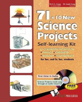 Paperback 71+10 New Science Projects Book