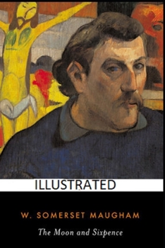 Paperback The Moon and Sixpence Illustrated Book