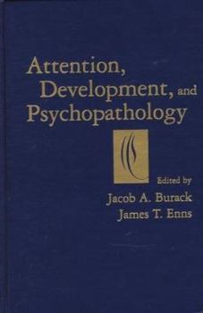 Hardcover Attention, Development, and Psychopathology Book