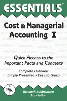 Paperback Cost & Managerial Accounting I Essentials Book