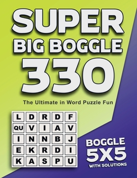 Paperback Super Big Boggle: The Ultimate in Word Puzzle Fun, Exercises & Solving Book