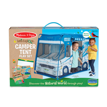 Misc. Let's Explore Camper Tent Play Set Book