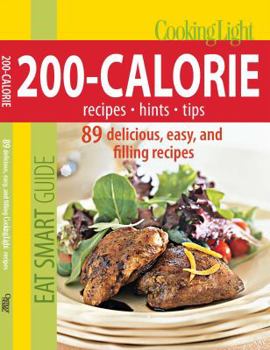 Paperback Cooking Light Eat Smart Guide: 200-Calorie Book