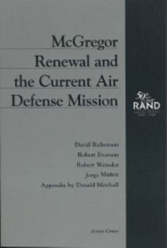 Paperback McGregor Renewal and the Current Air Defense Mission Book