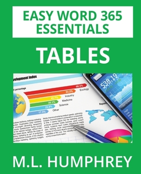 Paperback Word 365 Tables Book