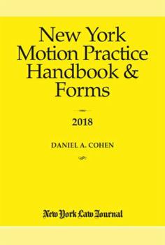 Paperback New York Motion Practice Handbook and Forms 2018 Book