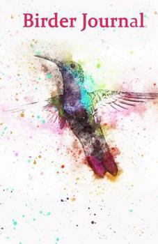 Birder Journal: 5.5 x 8.5” Bird Watching Journal NoteBook, Unique Gift for Birders and Bird Watchers