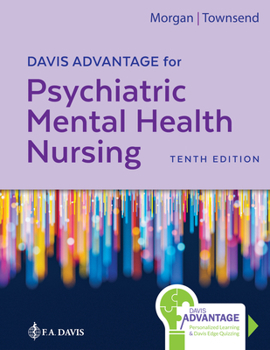 Hardcover Davis Advantage for Psychiatric Mental Health Nursing Book