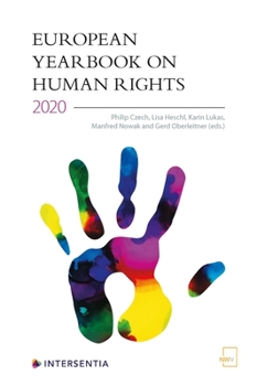 Paperback European Yearbook on Human Rights 2020 Book