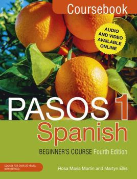Paperback Pasos 1 (Fourth Edition): Spanish Beginner's Course: Coursebook Book