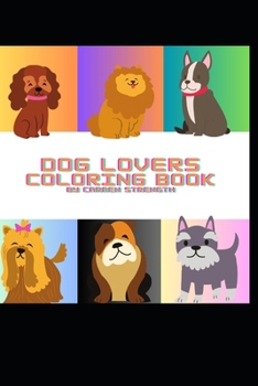 Paperback Dog Lovers Coloring Book