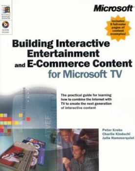 Paperback Building Interactive Entertainment and E-Commerce Content for Microsoft TV (It-Independent) Book