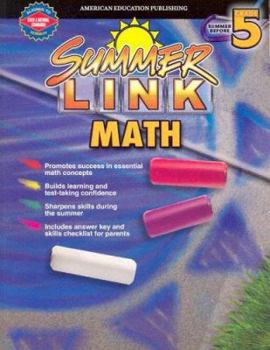 Paperback Summer Link Math (Summer Before Gr. 5) Book