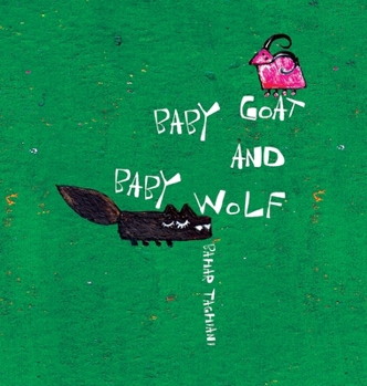 Hardcover Baby Goat and Baby Wolf Book