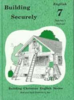 Hardcover Building Securely (7th Grade) Teachers Manual Book