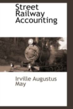 Hardcover Street Railway Accounting Book
