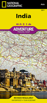 India (National Geographic Adventure Map)