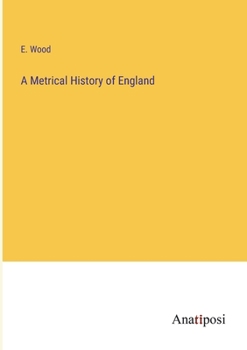 Paperback A Metrical History of England Book