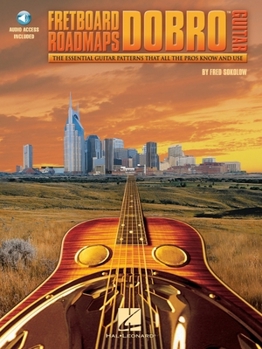 Paperback Fretboard Roadmaps - Dobro Guitar Book/Online Audio [With CD Includes 46 Demonstration Tracks] Book