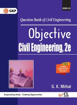 Paperback Objective Civil Engineering By GK Mithal Book