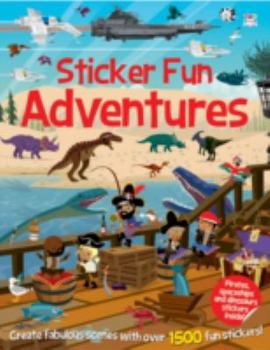 Paperback Sticker Fun Adventures Book