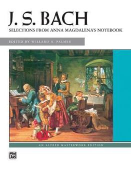 Paperback Bach -- Selections from Anna Magdalena's Notebook Book