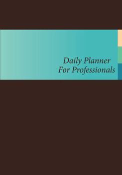 Paperback Daily Planner for Professionals Book