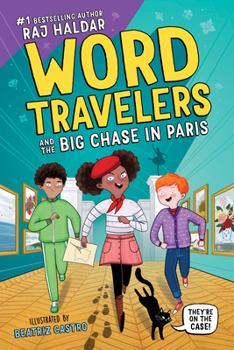 Paperback Word Travelers and the Big Chase in Paris Book