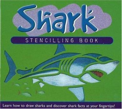 Board book Shark Stenciling Book