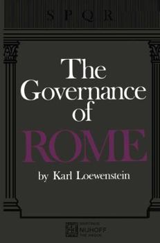 Paperback The Governance of Rome Book