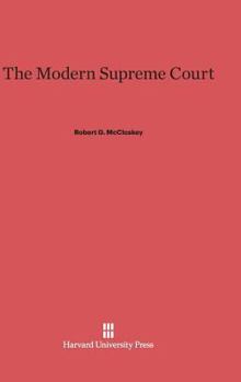 Hardcover The Modern Supreme Court Book
