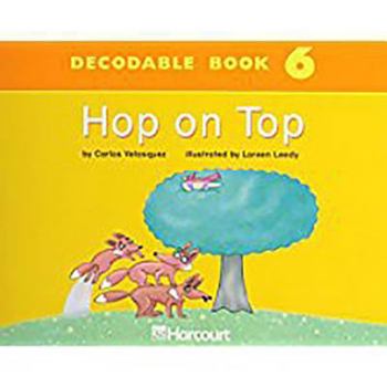 Paperback Harcourt School Publishers Trophies: Dcdbl Bk: Hop on Top Grk Book