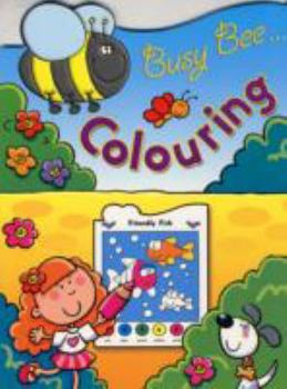Paperback Busy Bee Colouring Book