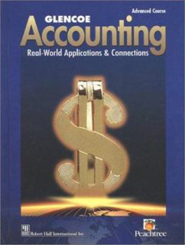 Hardcover Glencoe Accounting: Advanced Course, Student Edition Book