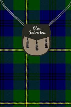 Paperback Clan Johnston Tartan Journal/Notebook Book
