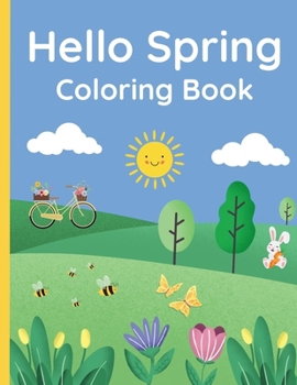 Hello Spring Coloring Book