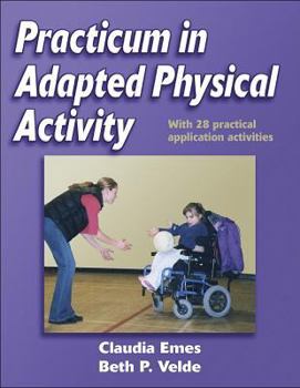 Paperback Practicum in Adapted Physical Activity Book