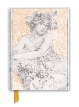 Misc. Alphonse Mucha: Study for Documents Décoratifs Plate 12 (Foiled Journal) Book