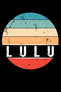 Paperback Lulu: 100 Pages 6 'x 9' -Dot Graph Paper Journal Manuscript - Planner - Scratchbook - Diary Book