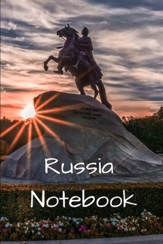 Paperback Russia Notebook Book