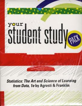Hardcover Student Study Pack for Statistics: The Art and Science of Learning from Data Book